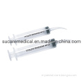 Disposable 12ml Curved Tip Syringe for Dental Use